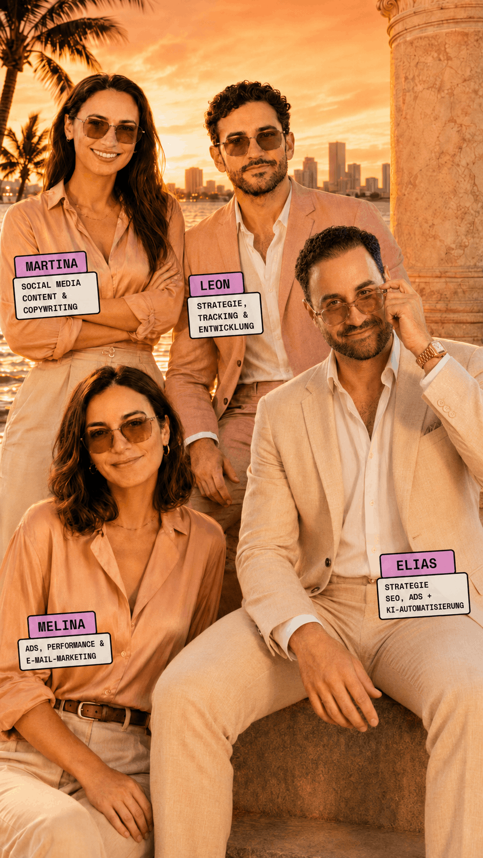 Klickpfad Team — Miami Style