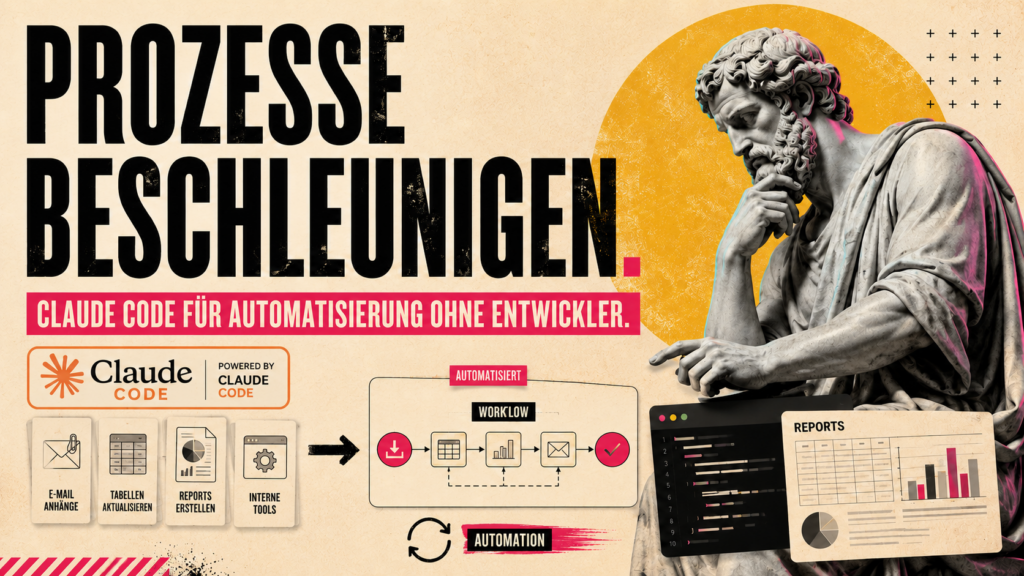 Wie Claude Code Ihre Prozesse beschleunigt – ohne dass Sie Entwickler werden müssen